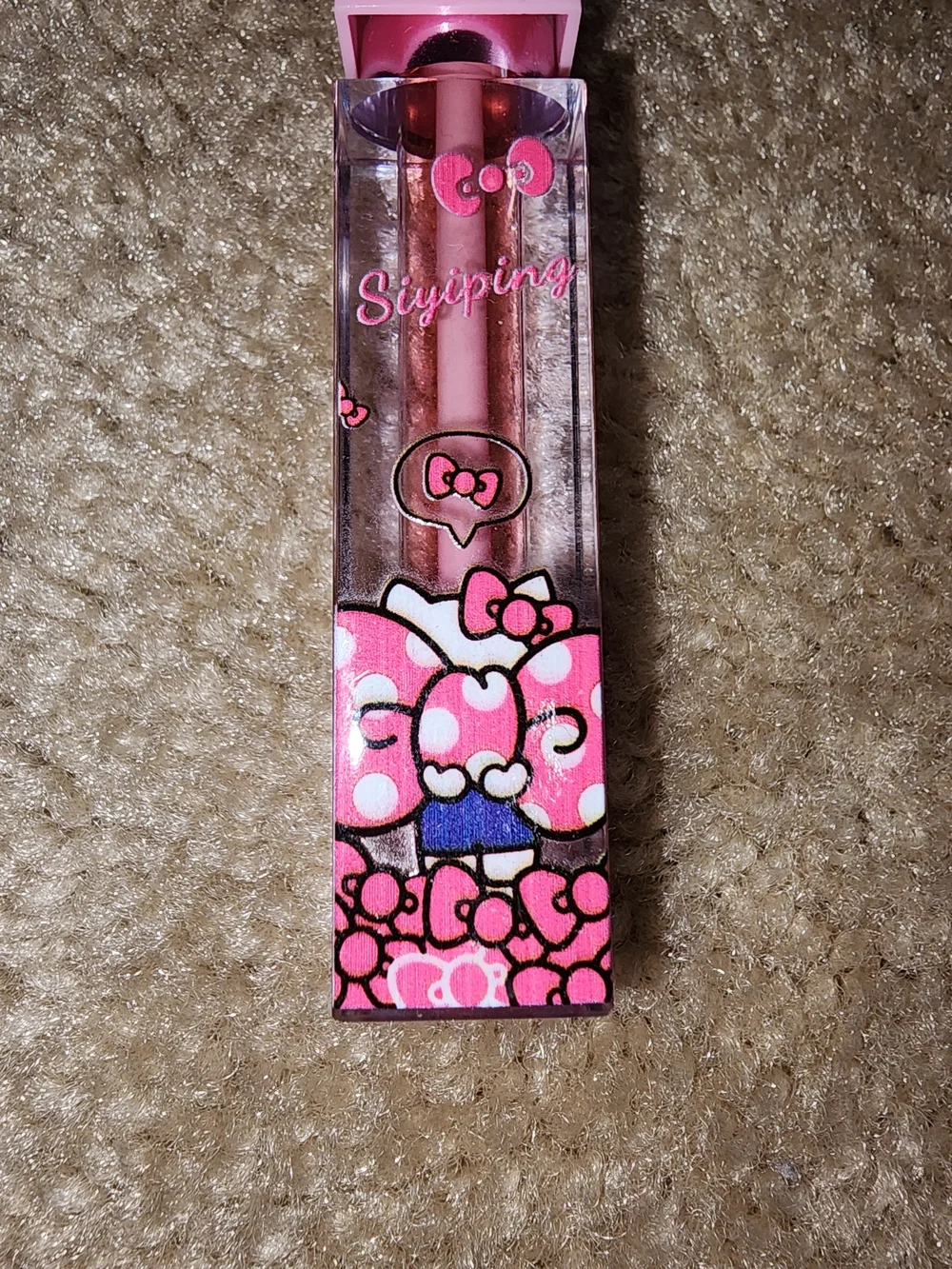 Hello Kitty Pink/Clear Lip Gloss $8 NWOT